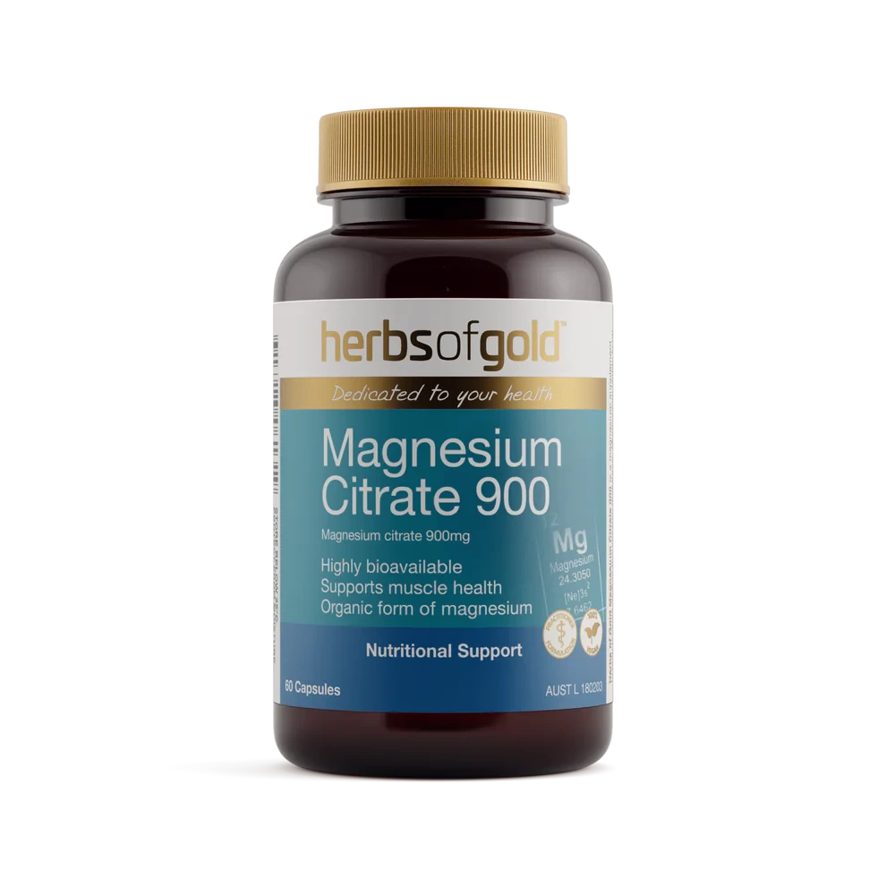 Herbs Of Gold Magnesium Citrate 900 | Mr Vitamins