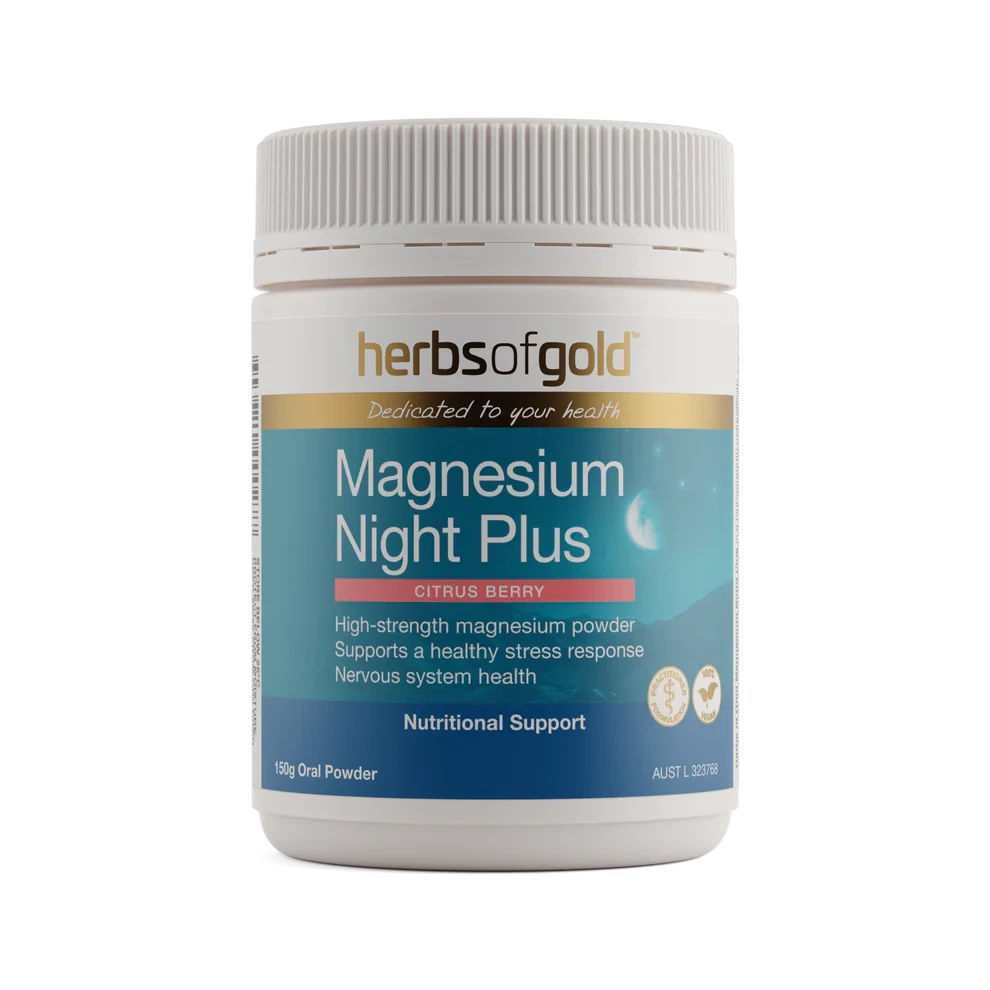 Herbs of Gold Magnesium Night Plus | Mr Vitamins