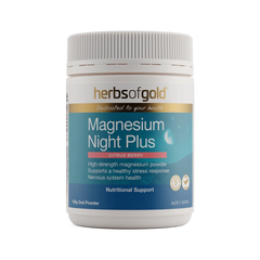 Herbs Of Gold Magnesium Night Plus Powder