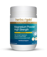 Herbs Of Gold Magnesium Powder High Strength | Mr Vitamins
