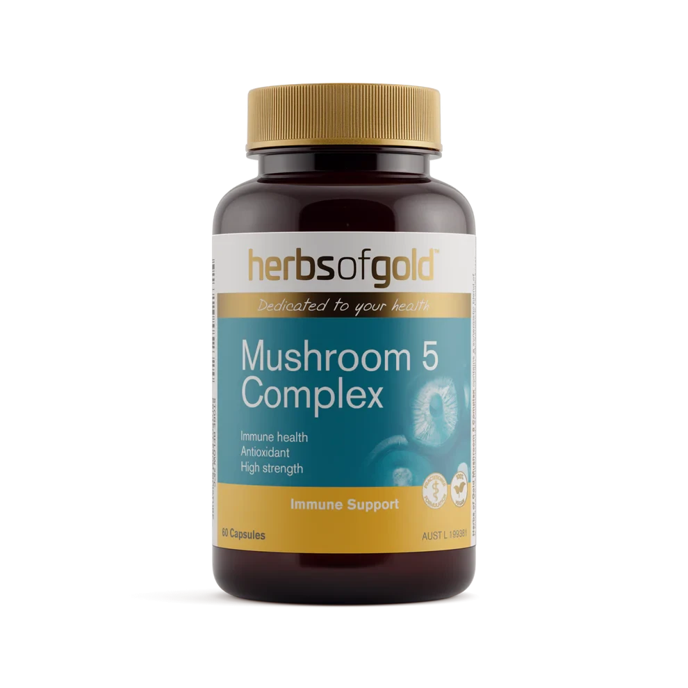 Herbs Of Gold Mushroom 5 Complex | Mr Vitamins