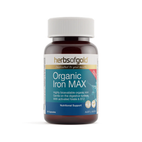 Herbs Of Gold Organic Iron Max | Mr Vitamins