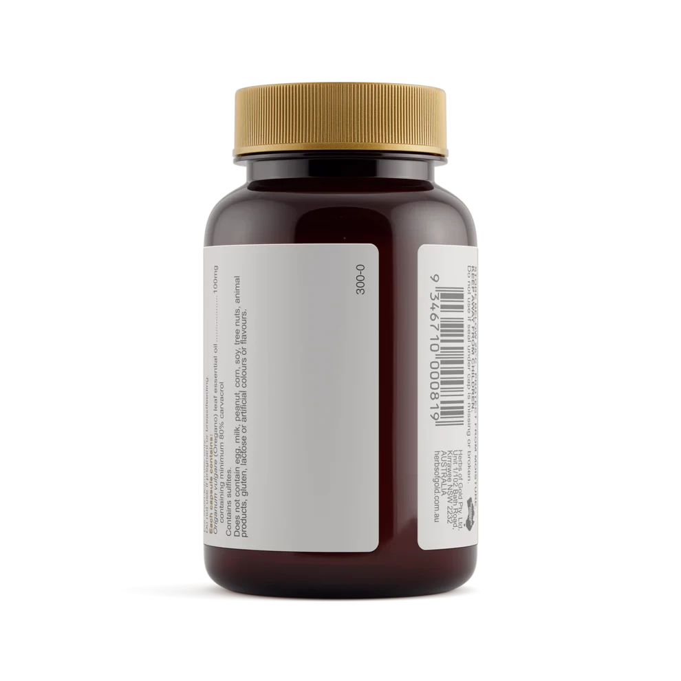 Herbs Of Gold Organic Oregano Oil | Mr Vitamins