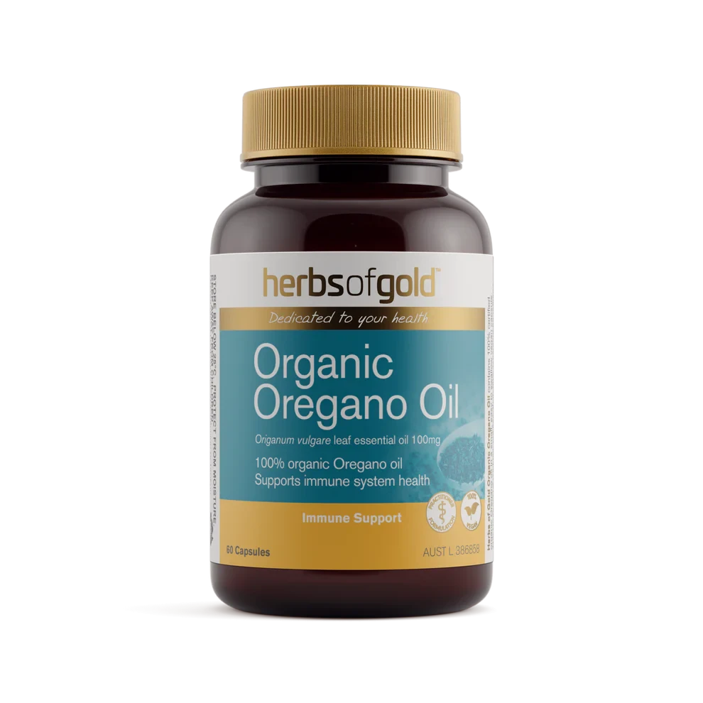 Herbs Of Gold Organic Oregano Oil | Mr Vitamins