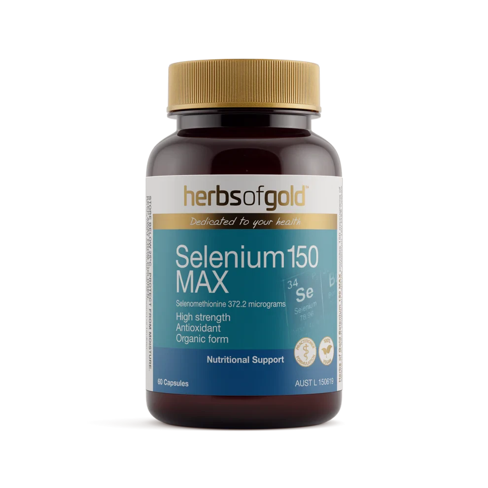 Herbs Of Gold Selenium 150 Max | Mr Vitamins