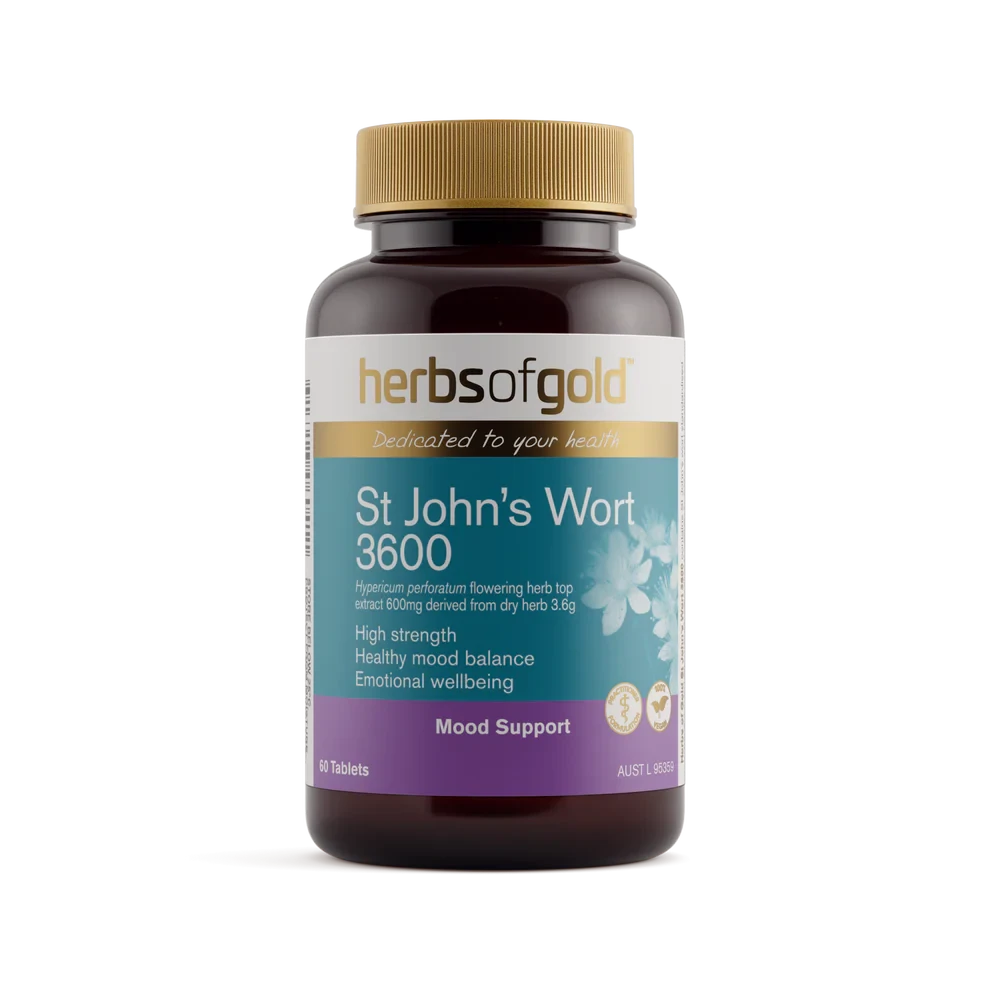 Herbs Of Gold St Johns Wort 3600 | Mr Vitamins