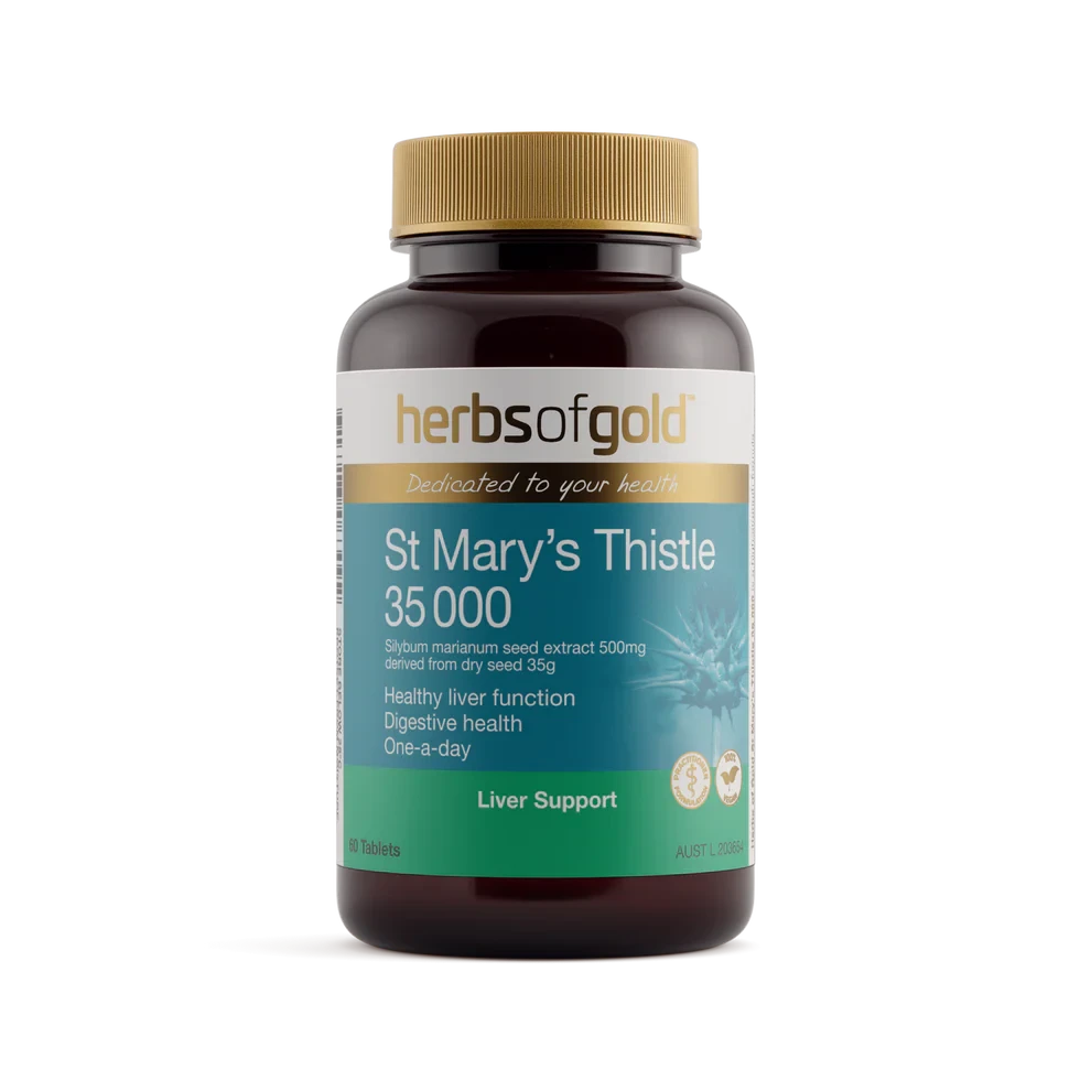 Herbs Of Gold St Marys Thistle 35000 | Mr Vitamins
