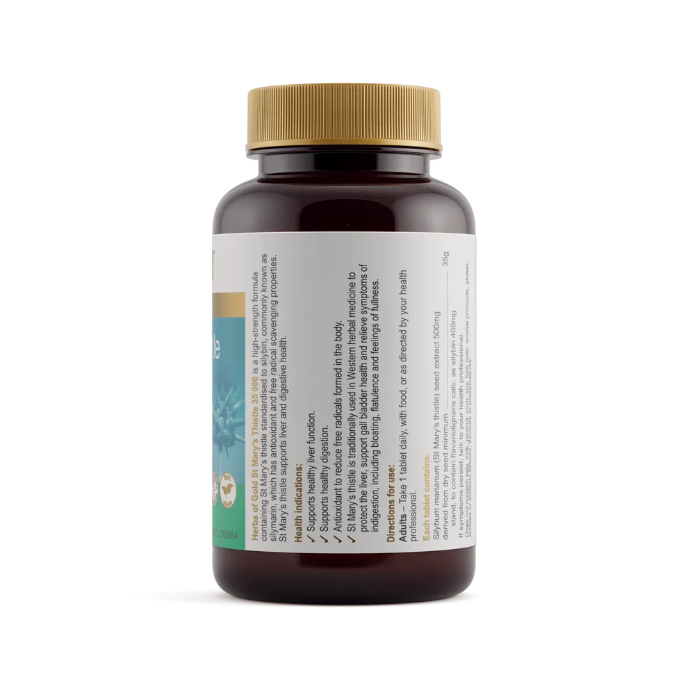 Herbs Of Gold St Marys Thistle 35000 | Mr Vitamins