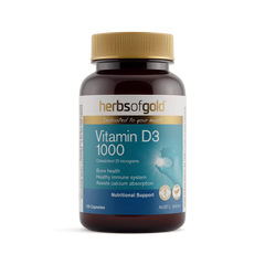 Herbs Of Gold Vegan Vitamin D3 1000
