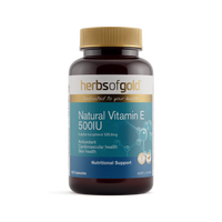 Herbs Of Gold Vegan Vitamin E 500 I.U. | Mr Vitamins