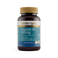Herbs Of Gold Vitamin B1 100mg | Mr Vitamins