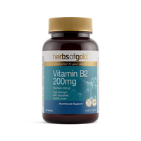 Herbs Of Gold Vitamin B2 200mg | Mr Vitamins