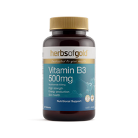 Herbs Of Gold Vitamin B3 500mg | Mr Vitamins