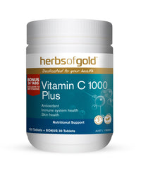 Herbs Of Gold Vitamin C 1000 Plus | Mr Vitamins