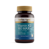 Herbs Of Gold Vitamin K2 180 Max 60C | Mr Vitamins