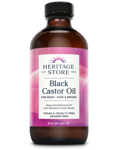 Heritage Store Black Castor Oil
