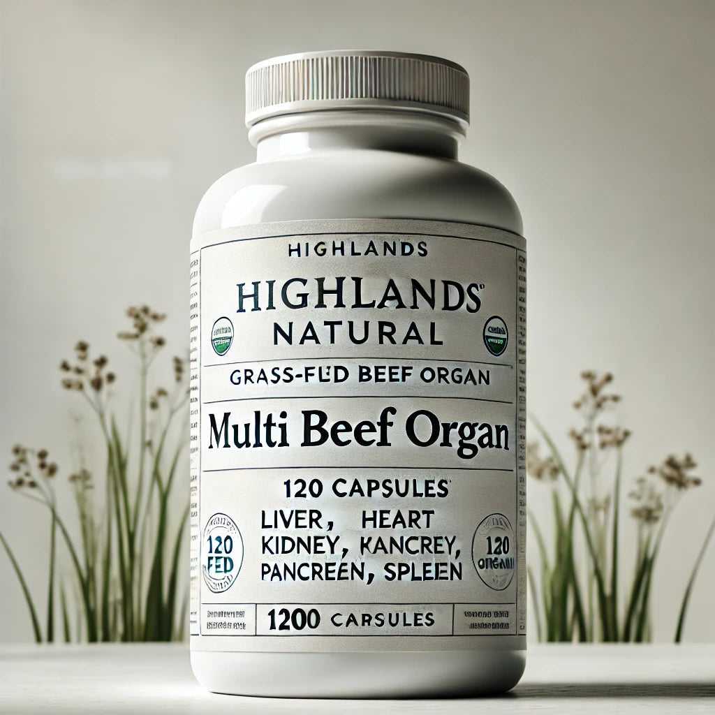 Highlands Natural Organic Multi Beef Organ
