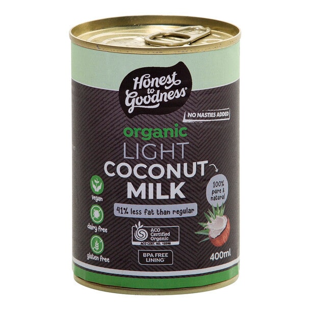 Honest To Goodness Organic Light Coconut Milk