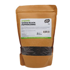 Honest to Goodness Organic Whole Black Peppercorns