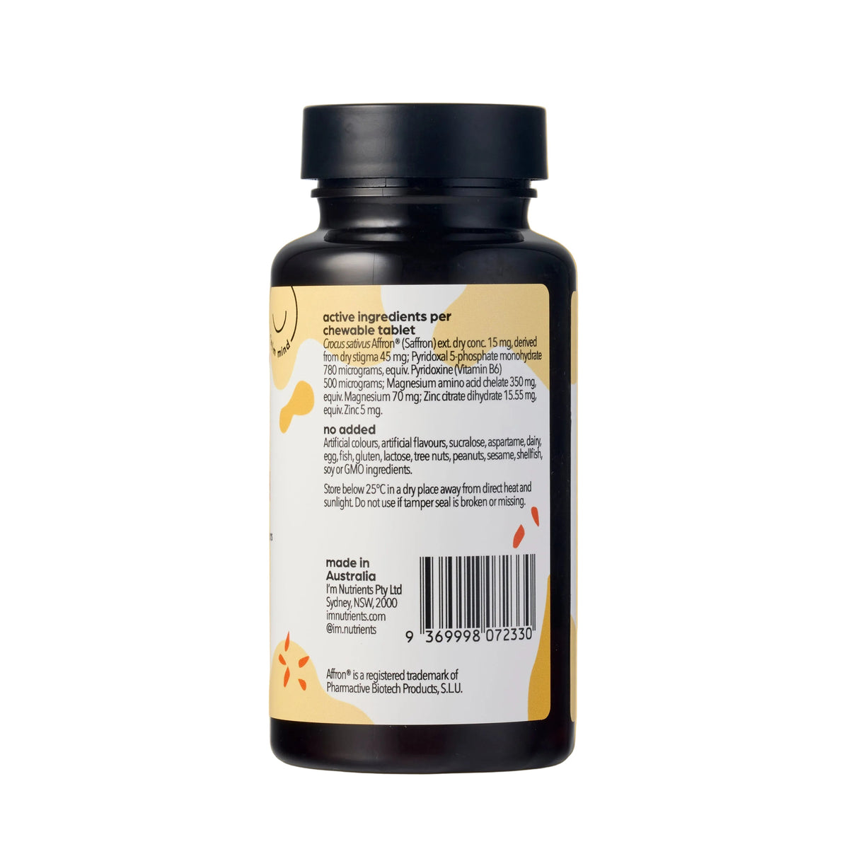 Im Nutrients Calm Mind Chewable (Watermelon) 60 Tablets | Mr Vitamins