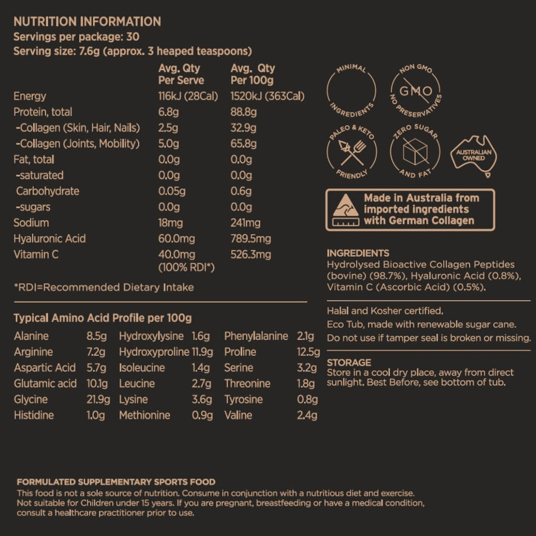 INCA Wellness Collagen (+Hyaluronic Acid + Vit C)