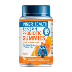Inner Health Kids 3-in-1 Probiotic Gummies