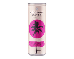 ISLE ORGANIC SPARKLING COCONUT WATER LYCHEE 320ML