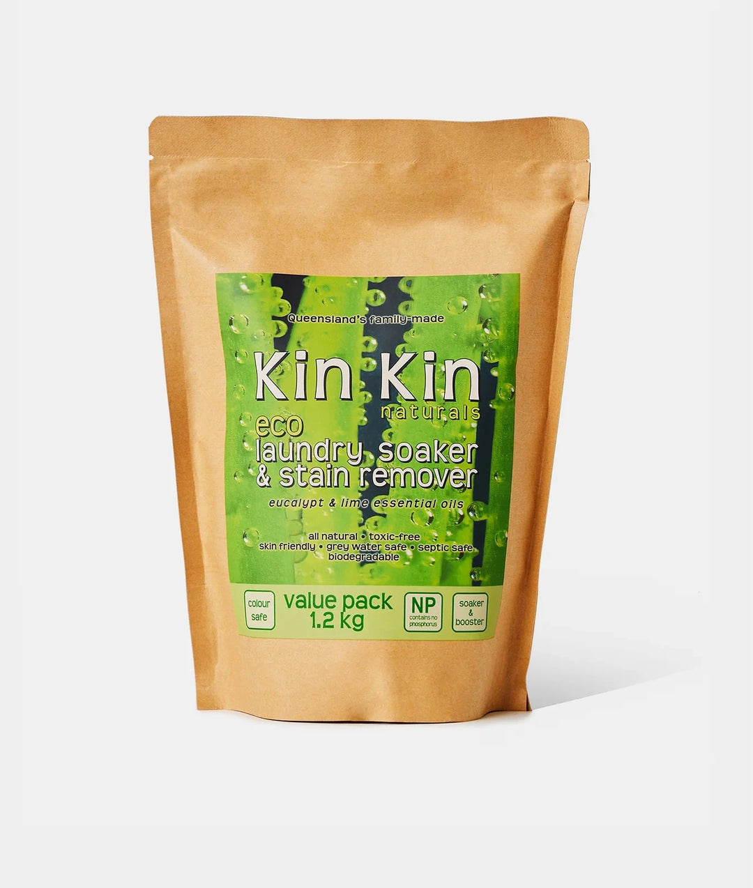 Kin Kin Naturals Laundry Soaker & Stain Remover - Lime & Eucalypt