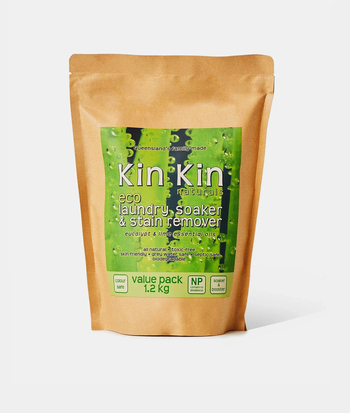 Kin Kin Naturals Laundry Soaker & Stain Remover - Lime & Eucalypt