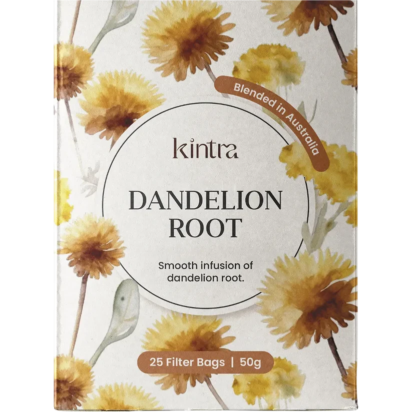 KINTRA BLENDS Herbal Tea Bags Dandelion Root 25pk – Mr Vitamins