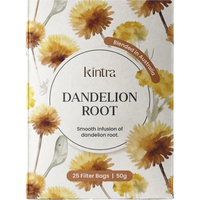 KINTRA BLENDS Herbal Tea Bags Dandelion Root 25pk | Mr Vitamins