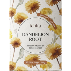 KINTRA BLENDS Herbal Tea Bags Dandelion Root 25pk