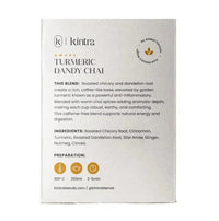KINTRA BLENDS Herbal Tea Bags Turmeric Dandy Chai 32pk | Mr Vitamins