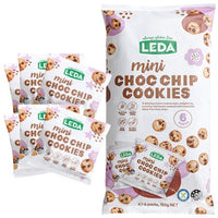 Leda Mini Choc Chip Cookies 6 Pack | Mr Vitamins