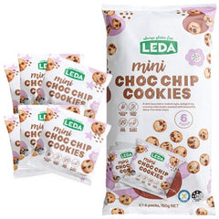 Leda Mini Choc Chip Cookies 6 Pack