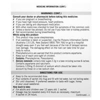 Lemsip Max Cold & Flu with Decongestant Lemon Sachets | Mr Vitamins