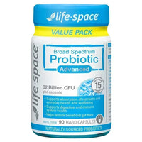 Life Space Broad Spectrum Probiotic Advanced 90 Capsules | Mr Vitamins