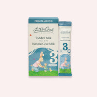 LittleOak Natural Goat Milk Toddler Milk Stage 3 Olive Oil 6x sachets | Mr Vitamins