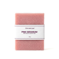 Live More You Natural Pink Geranium Bar Soap | Mr Vitamins