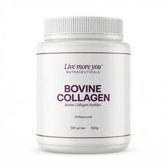 Live More You Nutraceuticals Hydrolysed Bovine Collagen - Grass Fed & Finished