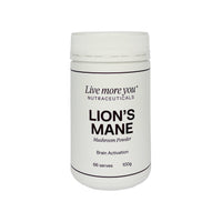 Live More You Nutraceuticals Lion's Mane | Mr Vitamins