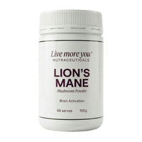 Live More You Nutraceuticals Lion's Mane