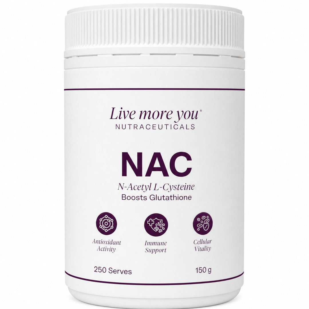 Live More You Nutraceuticals N-Acetyl-Cysteine 150g | Mr Vitamins