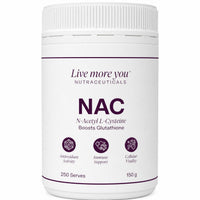Live More You Nutraceuticals N-Acetyl-Cysteine 150g | Mr Vitamins