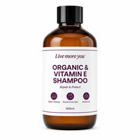 Live More You Organic Shampoo with Vitamin E | Mr Vitamins