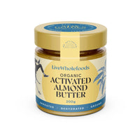 LIVE WHOLEFOODS Organic Activated Almond Butter | Mr Vitamins