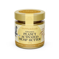 LIVE WHOLEFOODS Organic Peanut Activated Hemp Butter | Mr Vitamins