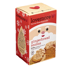 Lovemore GF Santa Gingerbread Man