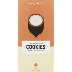 LOVING EARTH Cookies & Cream White Chocolate