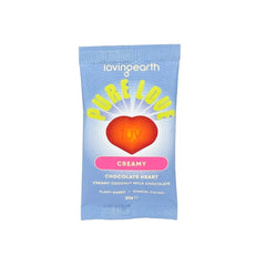 LOVING EARTH Creamy Coconut Mylk Chocolate Heart